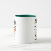 Lustiger Halloween-Gans-Geist Tasse (Zentrum)
