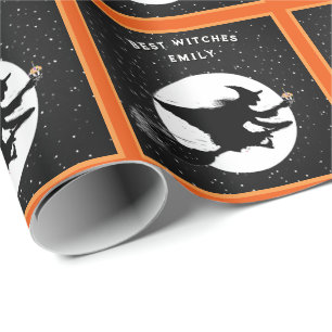 Lustiger Halloween-Geburtstag Geschenkpapier
