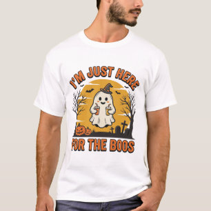 Lustiger Halloween-Geist hier für die Buh Vintage T-Shirt