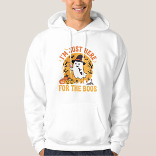 Lustiger Halloween-Geist Ich bin nur hier für das  Hoodie