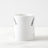 Lustiger Halloween-Geist-Kaffeebecher – "Geistert Kaffeetasse (Mittel)
