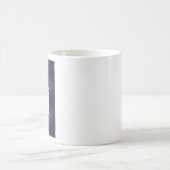 Lustiger Halloween-Humor Überdenkender Geist Kaffeetasse (Mittel)