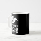 Lustiger Halloween-Hund Kaffeetasse (Vorderseite Links)
