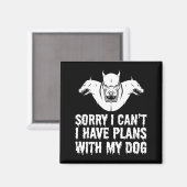 Lustiger Halloween-Hund Magnet (Vorderseite/Rückseite)