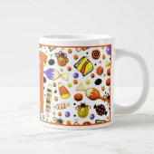Lustiger Halloween-Kaffee Jumbo-Tasse (Rechts)