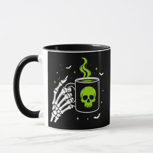 Lustiger Halloween-Kaffeebecher Tasse (Links)