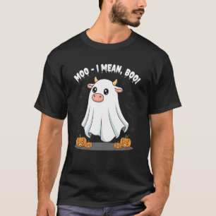Lustiger Halloween-Kuh-Geist, Buh ich meine MÖH T-Shirt