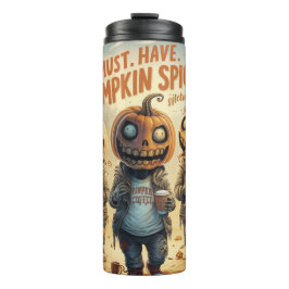 Lustiger Halloween-Kürbis-Gewürz-Thermal-Becher Thermosbecher