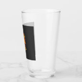 Lustiger Halloween-Kürbiskuchen-Hexen-Design_1 Glas (Links)
