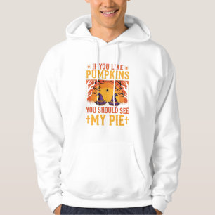 Lustiger Halloween-Kürbiskuchen-Hexen-Design_1 Hoodie