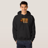 Lustiger Halloween-Mathematiklehrer-Problem-Kürbis Hoodie (Vorne ganz)