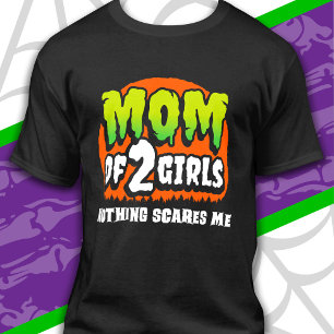 Lustiger Halloween Nichts schreckt mich Mutter von T-Shirt
