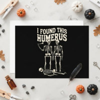 Lustiger Halloween-Party-Skelett-Humerus