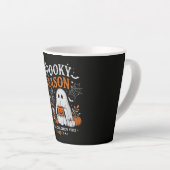 Lustiger Halloween-Schwarzer-Katze-und-Geist-Kaffe Milchtasse (Rechte Ecke)