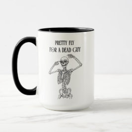 Lustiger Halloween-Skelett Pretty Fly für einen to Tasse