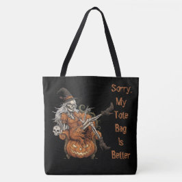 Lustiger Halloween-Skelett Tasche