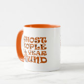 Lustiger Halloween-Spruch Tasse (Vorderseite Links)
