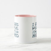 Lustiger Halloween-Spruch Tasse (Zentrum)