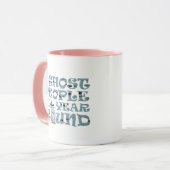 Lustiger Halloween-Spruch Tasse (Vorderseite Links)