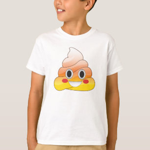 Lustiger Halloween-Süßigkeits-Mais Emoji kacken T-Shirt