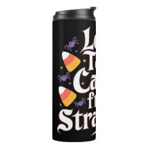 Lustiger Halloween-Thermal-Tumbler Candy-Fremde