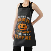 Lustiger Halloween Vampir Kürbis Schürze (InSitu)