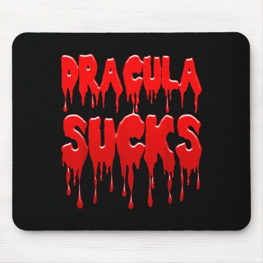 Lustiger Halloween-Vampir Mousepad (Vorne)