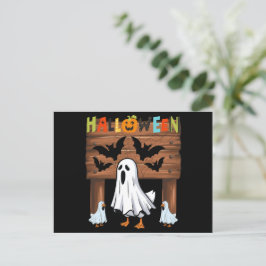 lustiger Hals Postkarte