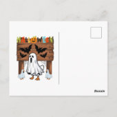 lustiger Hals Postkarte (Rückseite)