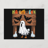 lustiger Hals Postkarte (Vorderseite)