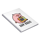 Lustiger Ham-Radio-Schweinewitz  Notizblock (Rechte Seite)