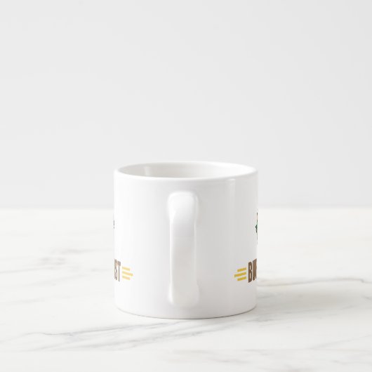 Lustiger Hamburger Espressotasse (Rückseite)