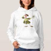 Lustiger Hamlet Shakespeare Schauspieler hält Tote Hoodie (Vorderseite)