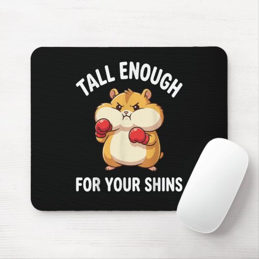Lustiger Hamster-Boxkampf groß genug für deine Sch Mousepad (Mit Mouse)