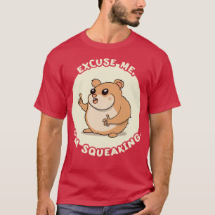 Lustiger Hamster Wortwitz Süß Grafik T-Shirt