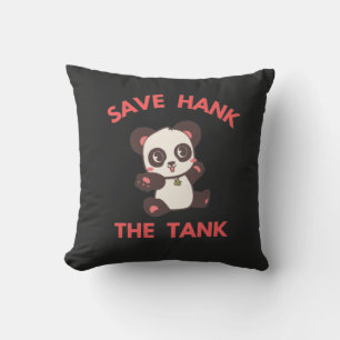 Lustiger Hank The Tank Kissen