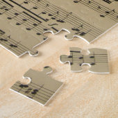 Lustiger Häschen-Violinist Puzzle (Seite)