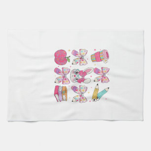 Lustiger Hase Coquette Schleife Kaninchen Lehrer O Geschirrtuch