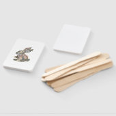 Lustiger Hase Häkeln Patchwork-Tarnung Kaninchen F Fächer (Non-assembled)