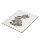 Lustiger Hase Häkeln Patchwork-Tarnung Kaninchen F Fliese (Seite)