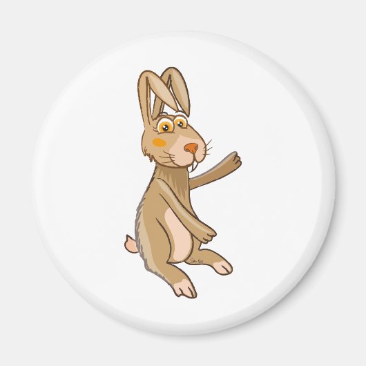 Lustiger Hase Magnet (Vorne)