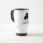 Lustiger Hase mit Geschmack Reisebecher (Vorderseite Links)