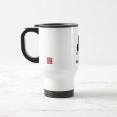 Lustiger Hase mit Geschmack Reisebecher (Links)