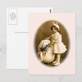Lustiger Hase Postkarte (Vorne/Hinten)