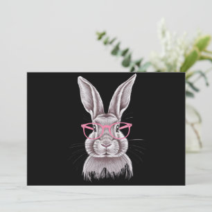 Lustiger Hase Süße Familienschenke Ostern Einladung