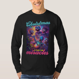 Lustiger hässlicher Pullover Weihnachtsbaum Zombie