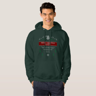 Lustiger hässlicher WeihnachtsHoodie: Die Rache Hoodie