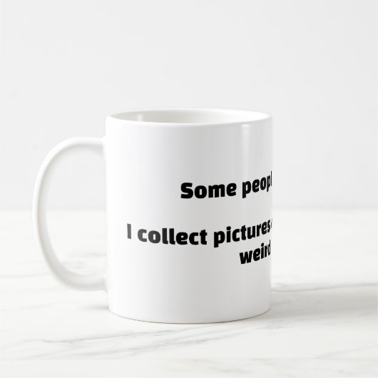 Lustiger Haustier-Humor Kaffeetasse (Links)