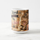 Lustiger Haustierbesitzer-Becher Kaffeetasse (Mittel)