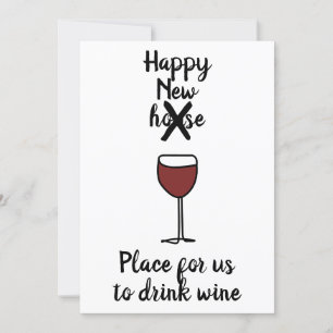 Lustiger Hauswein Ankündigung